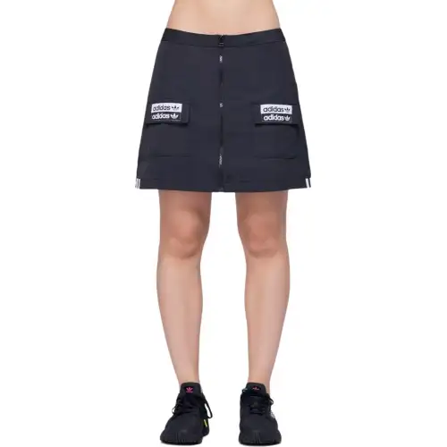 Adidas Originals logo patch mini skirt
