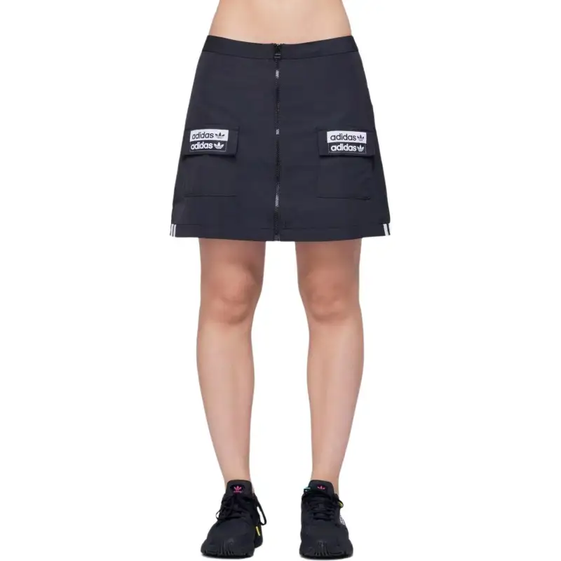 Adidas Originals logo patch mini skirt