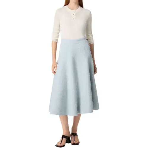 Bottega Veneta A Line Midi Skirt
