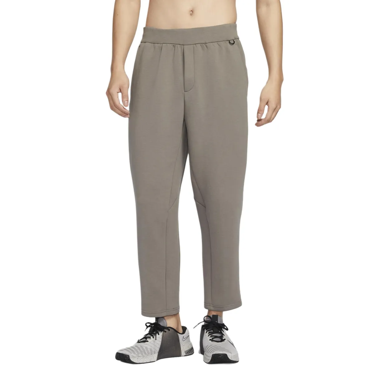 Nike Dri Fit Knitted Sweatpants Men's Cave Stone/Medium Gray