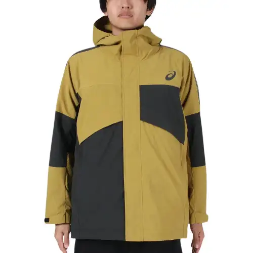 Asics Windbreaker Jacket Men's Gold