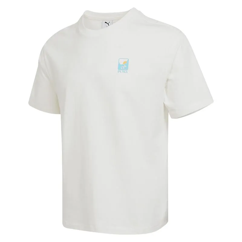 PUMA ESS WARDROBE HC SS T Shirt Men's