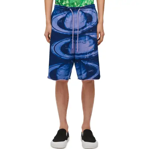 LOEWE Casual Shorts Men's Blue Moderate