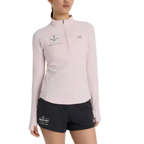 New Balance Half zip Long sleeve Top