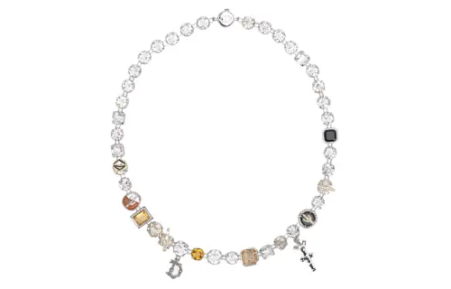 DIOR Necklaces Women's Silver
