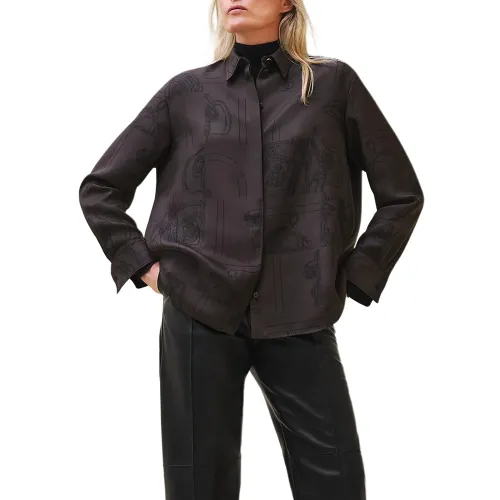 HERMES FW24 Shirt Women's Black