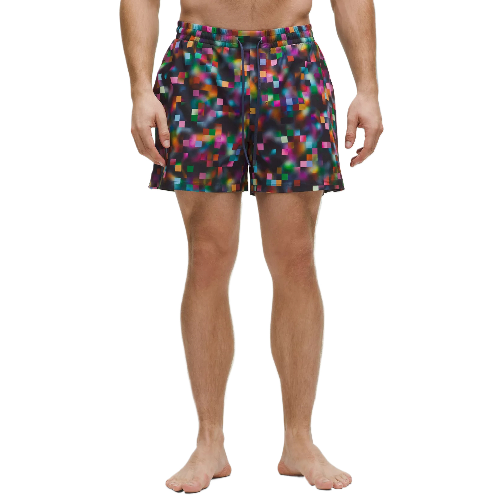 Lululemon Sports Shorts Men’s Rainbow Pixel