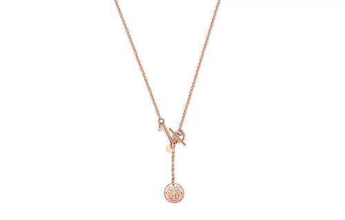 HERMES Ex Libris Diamond Necklaces Women's