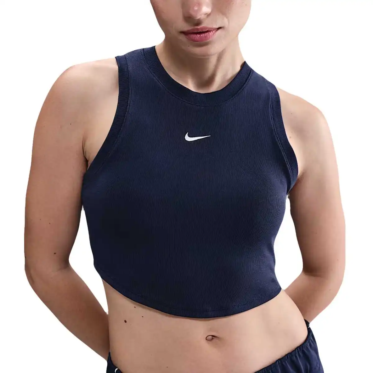 Nike Sportswear Chill Knit Women's Tight Cropped Mini-Rib Tank Top