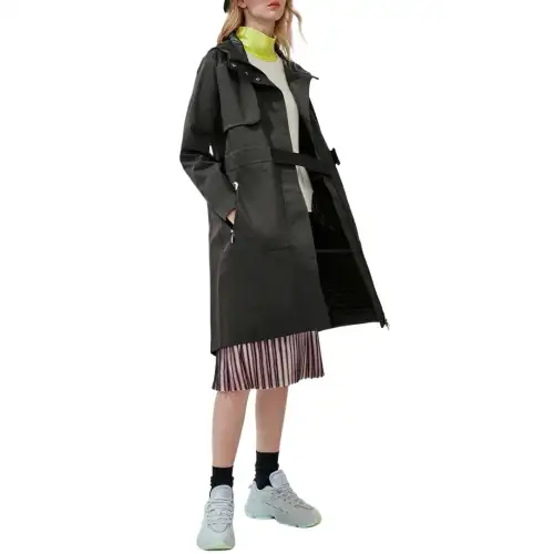 FILA Trench Coat Women's Jet Black