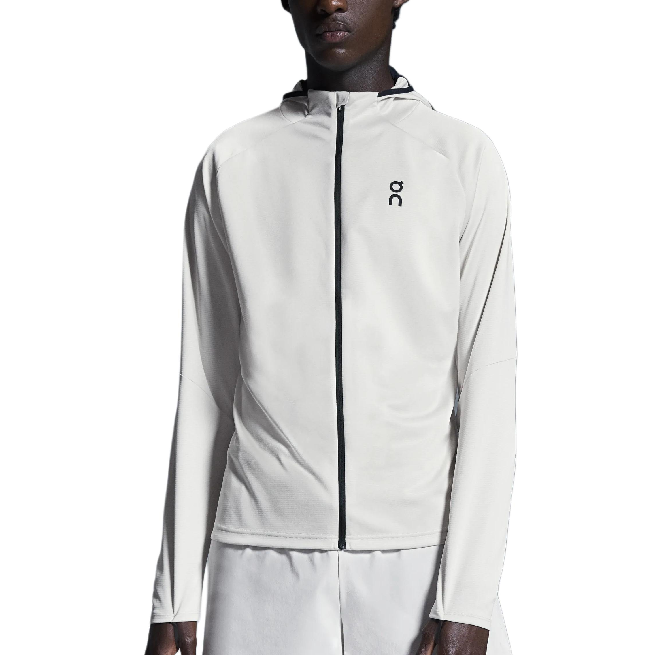 Мужская куртка On Climate Zip Hoodie (серебряная)