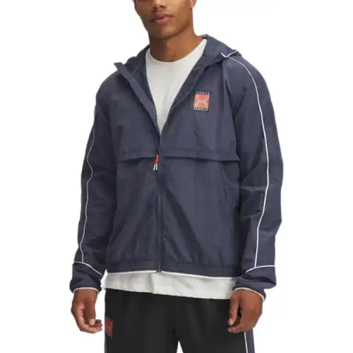 Under Armour Storm SS25 Jacket Men's Downpour Gray/Dark Gray/White Granite