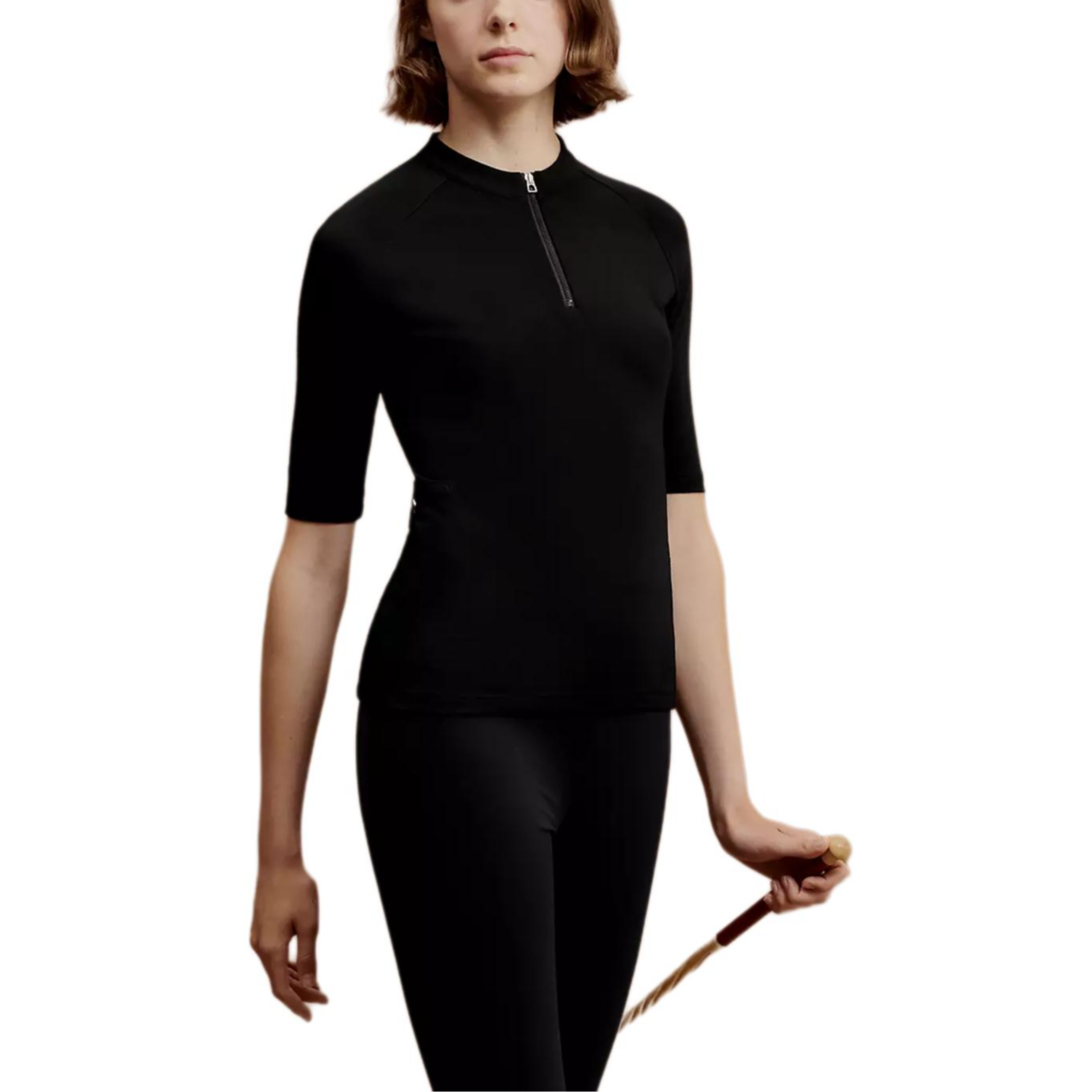 Женская футболка Hermes Fit (черная)