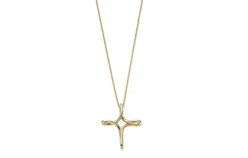 TIFFANY & CO. Elsa Peretti® 18K Gold Necklaces Women's Gold