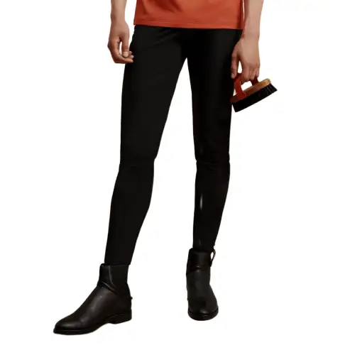 HERMES Casual Pants Men's Black