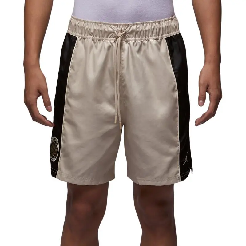 Jordan Sport Casual Shorts Men's Oat/Gray Black