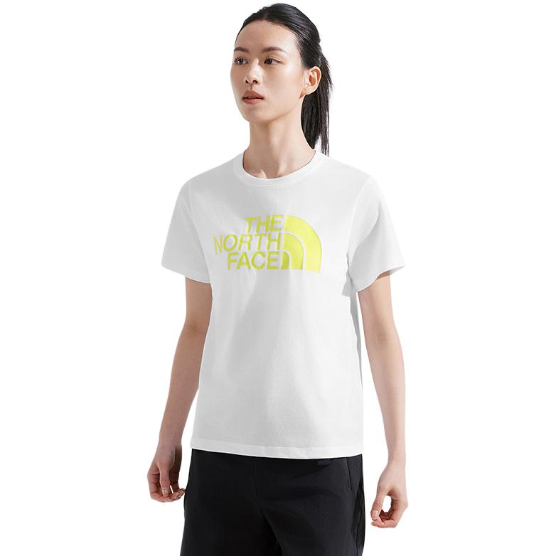 THE NORTH FACE SS25 Quick Dry T Shirts Women’s Snow Peak White