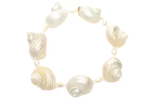 PRADA Necklaces Women's White