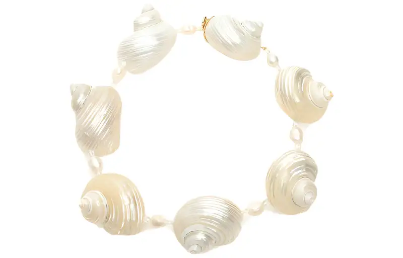 PRADA Necklaces Women's White
