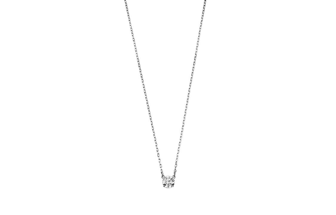 Женское колье Swarovski Stilla Attract (серебряное)