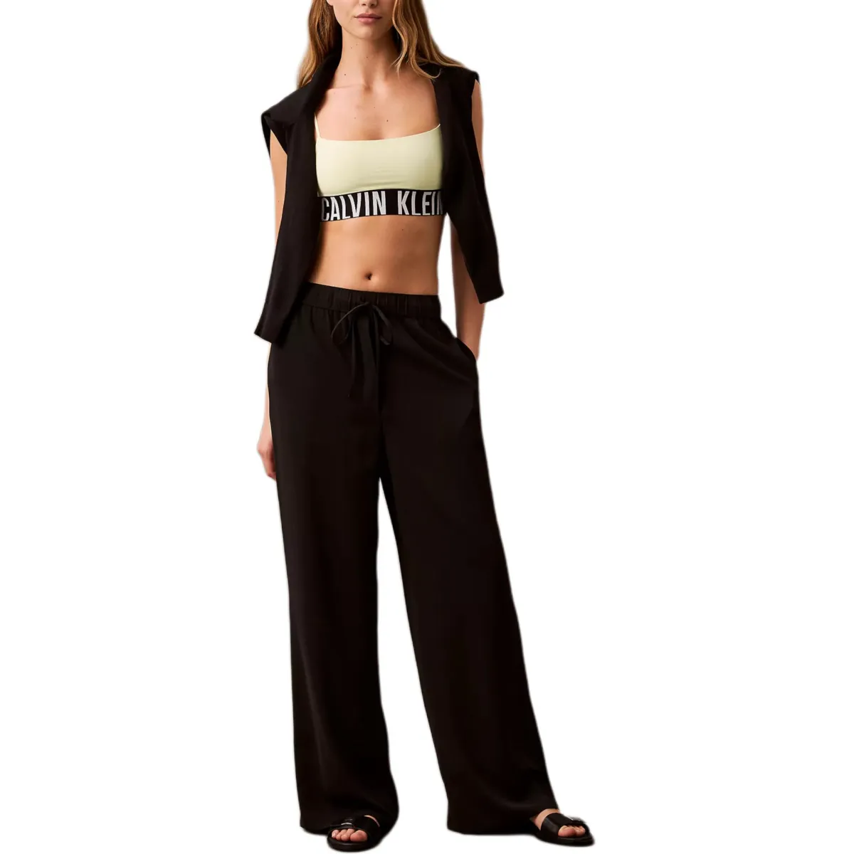 CALVIN KLEIN Casual Pants Women's Black