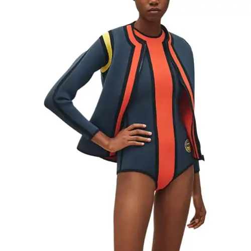 HERMES Jackets & Coats Unisex Marine Blue