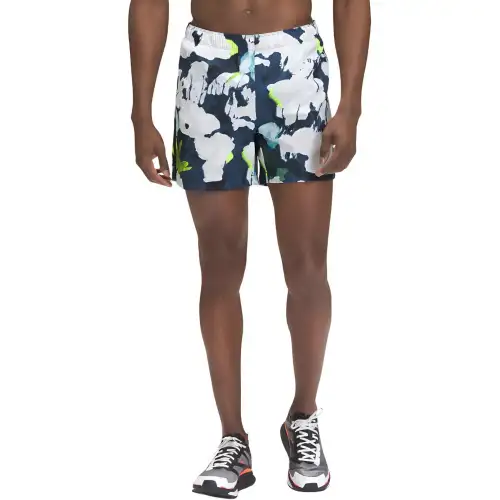THE NORTH FACE Elevation Casual Shorts Men's Summit Marine Abstract Floral Print