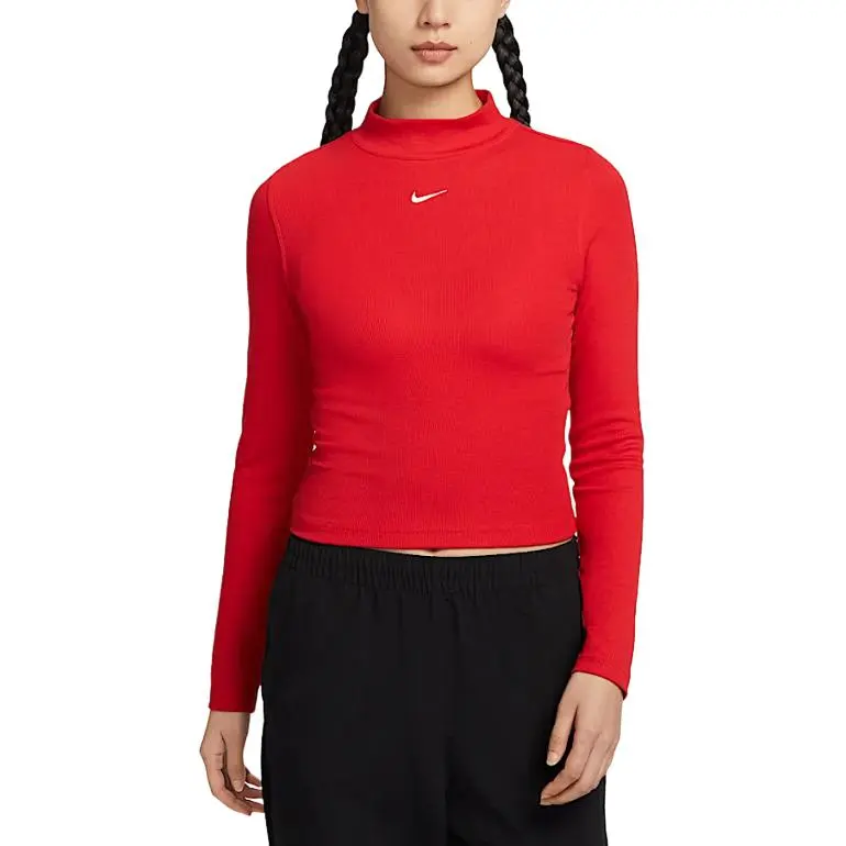 Nike Sportswear Essentials FW24 T Shirt Women's University Red/Color/Sail White