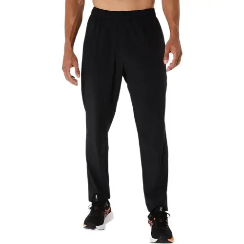 Asics SPIRAL EMBROIDERYWOVEN PANT Casual Pants Men's Black