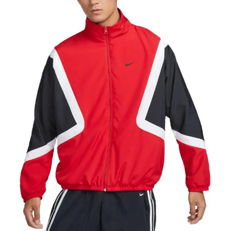 Nike Jackets Men's Red Stand Collar Moderate Other