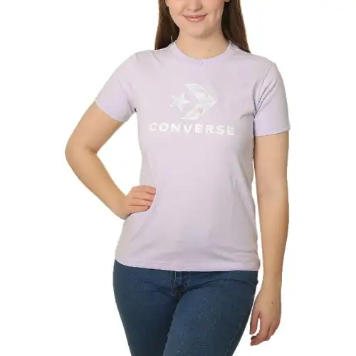 Converse T Shirt Women's Purple