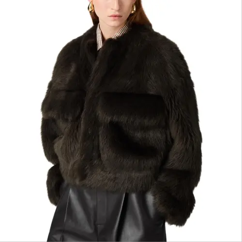 Bottega Veneta Fur Women's Black