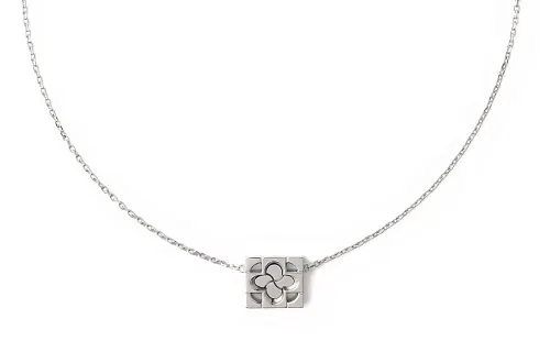 Burberry Silver Necklaces Women's Silver