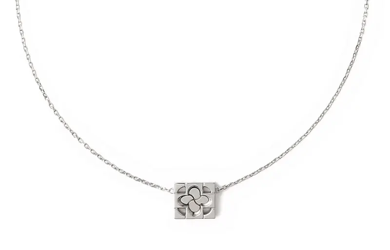 Burberry Silver Necklaces Women's Silver