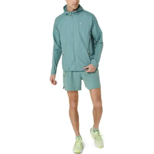 Asics ROAD Jackets & Coats Men's Celadon