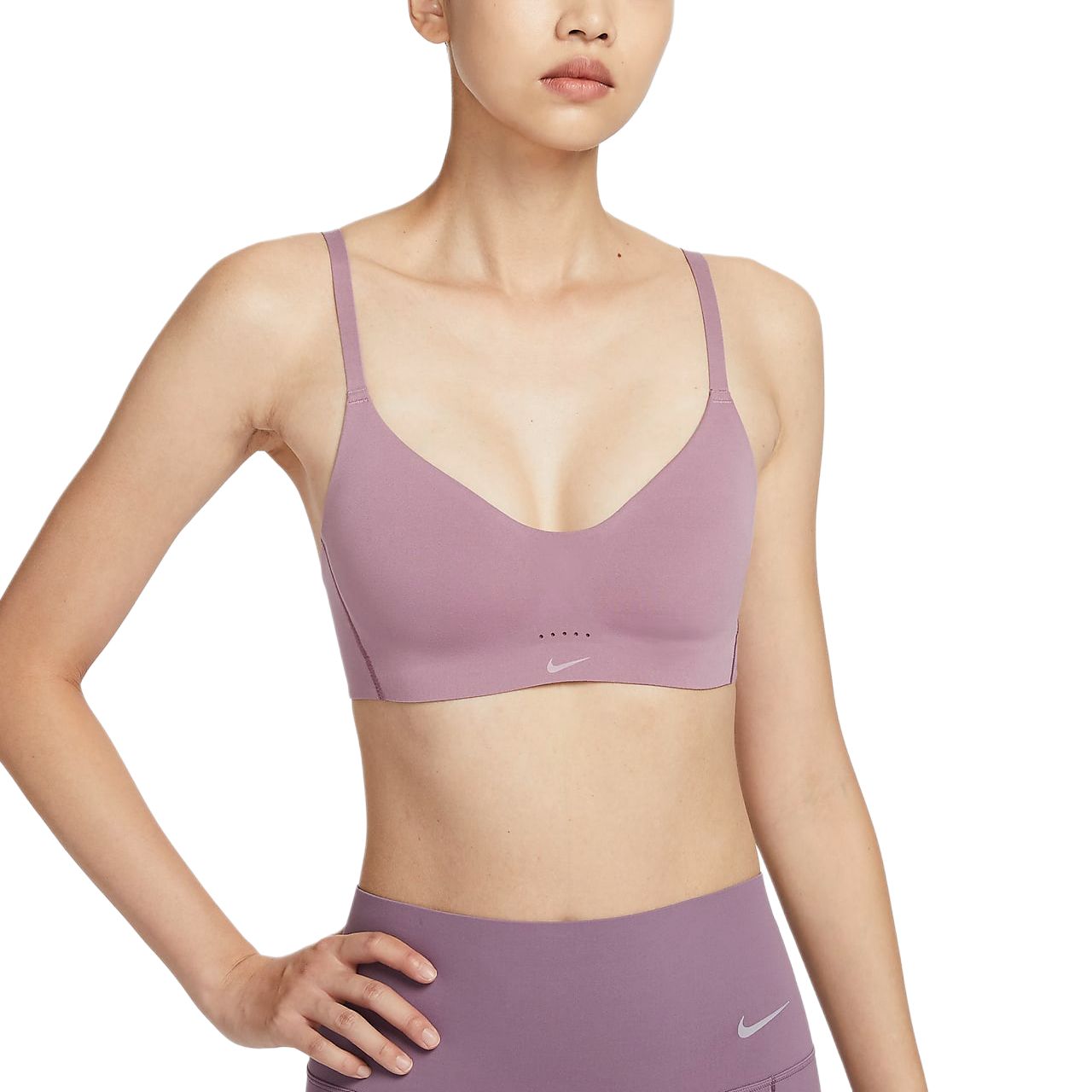 Nike AlateDri Fit Minimalist Sports Underwear Women’s Gray Purple Red/White