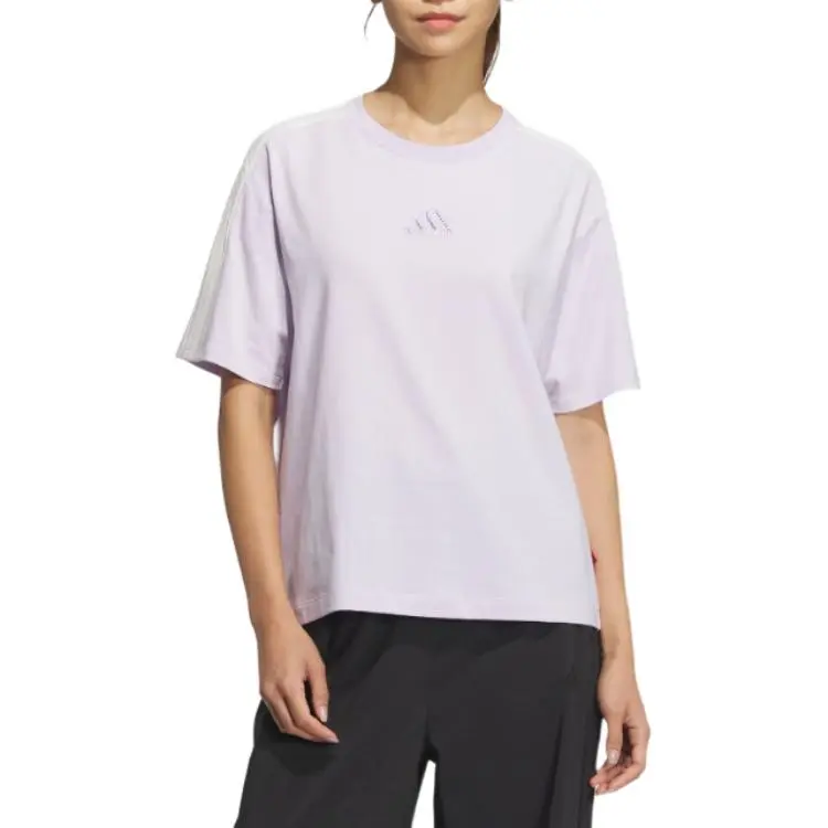 Adidas T Shirt Women's Light Purple