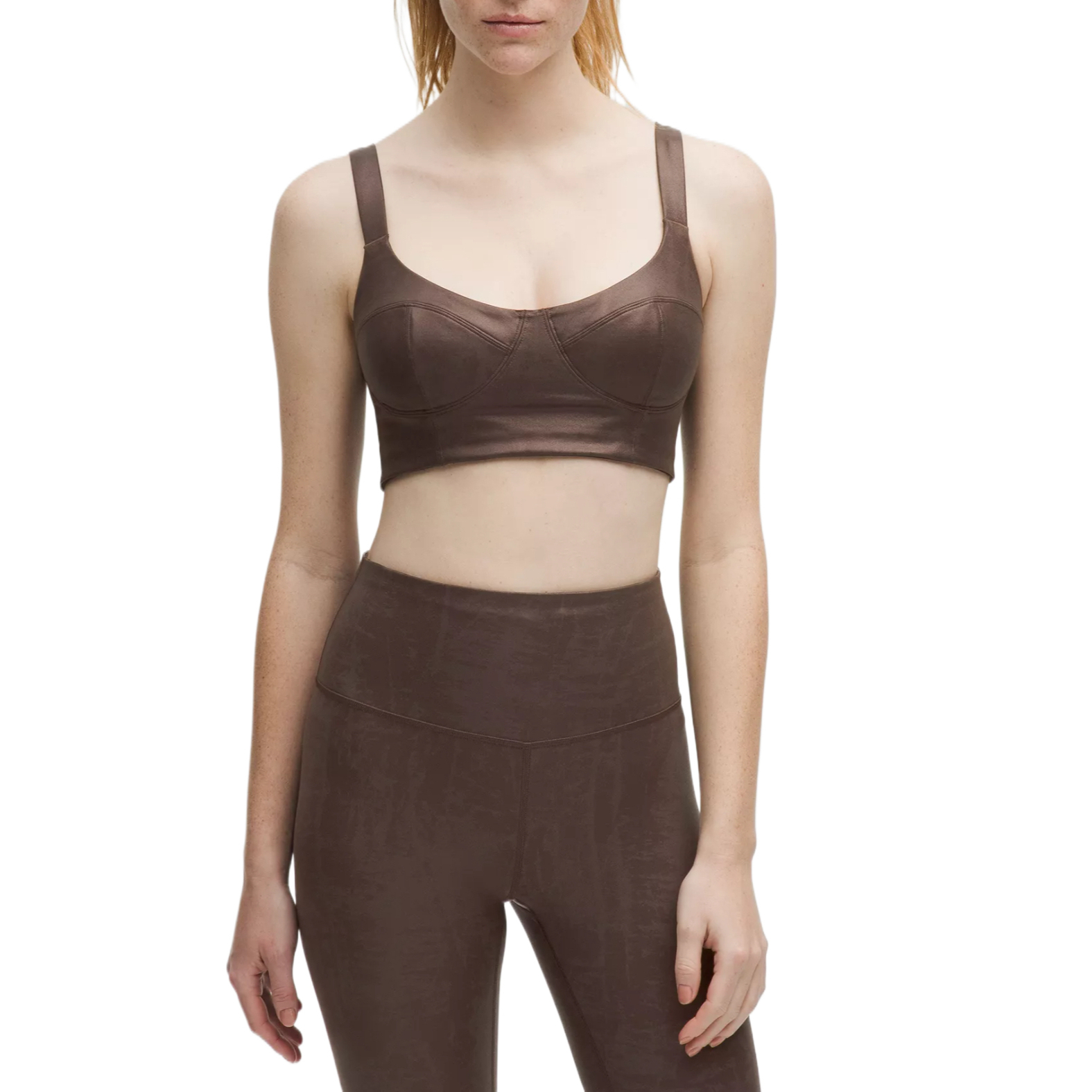 Lululemon Everlu Yoga Tank Top Women’s Matte Coffee