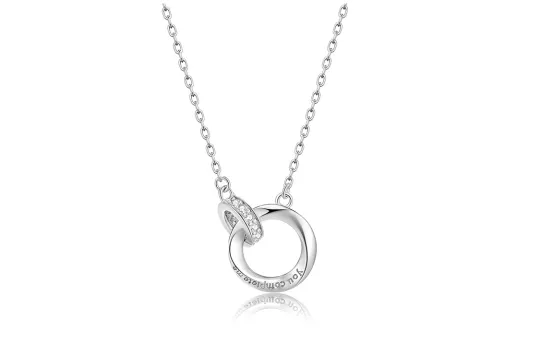 Clect 925 Sterling Silver Necklaces Unisex