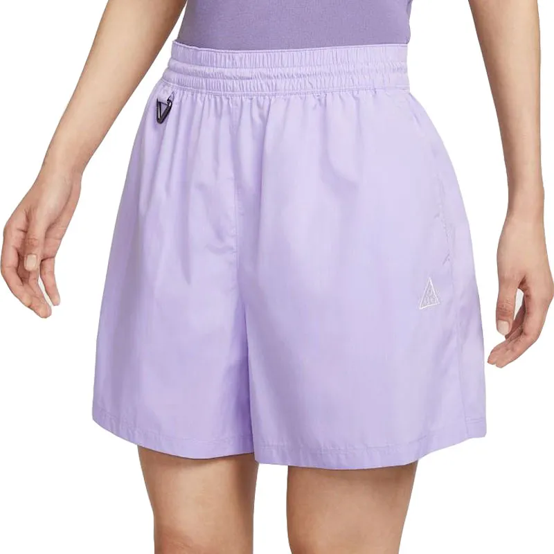 Nike SS25 Casual Shorts Women's Light Purple
