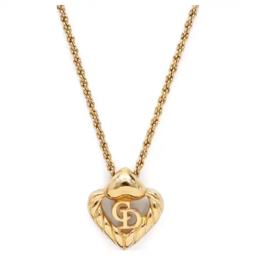 Dior CD-pendant necklace