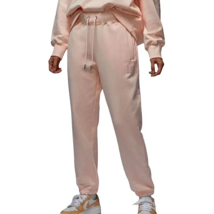 Jordan Flight Fleece FW24 Knitted Sweatpants Women's Ice Guava
