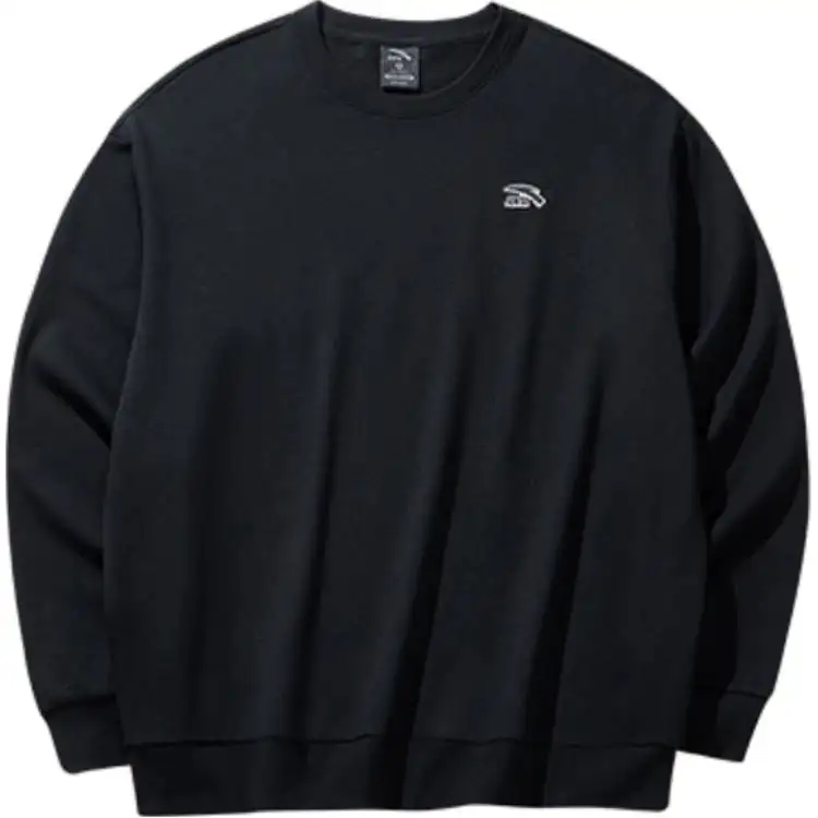 Anta Sports Life Collection Sweatshirt Unisex Basic Black