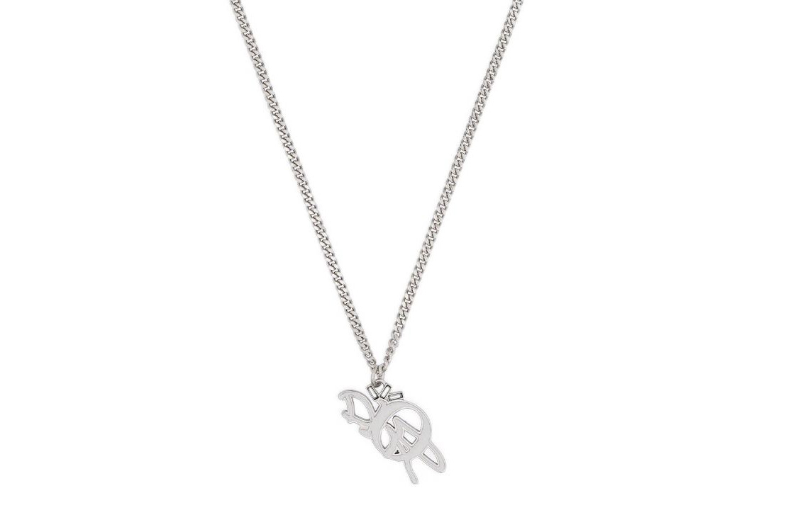 Мужские кулон Dior Dior “CD Icon” (серебряный)