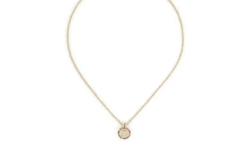 DIOR Metal Necklaces Women's Gold