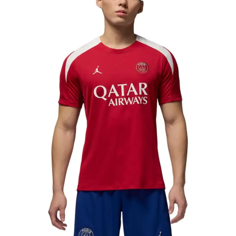 Jordan Paris Saint Germain Strike Fourth Men's Jordan Dri FIT Soccer Knit Short Sleeve Top