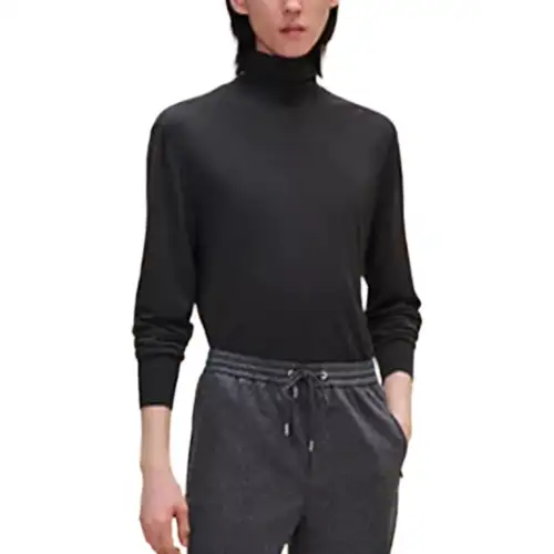 HERMES Cashmere Sweater Women's Khaki