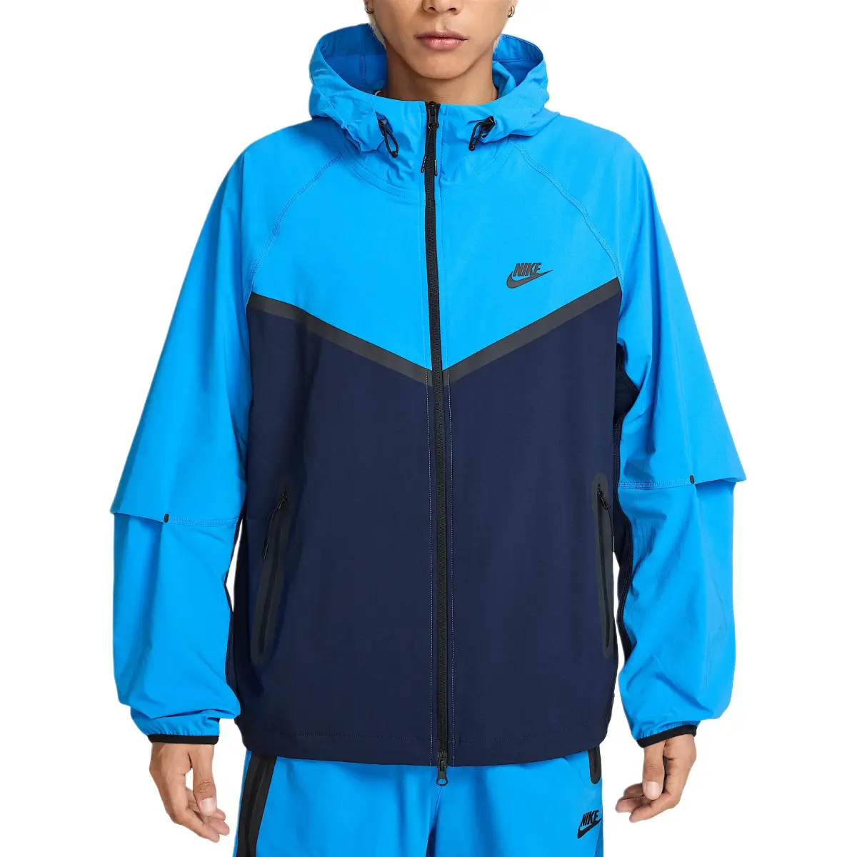 Nike Jacket Men's Obsidian Color/Light Photo Blue