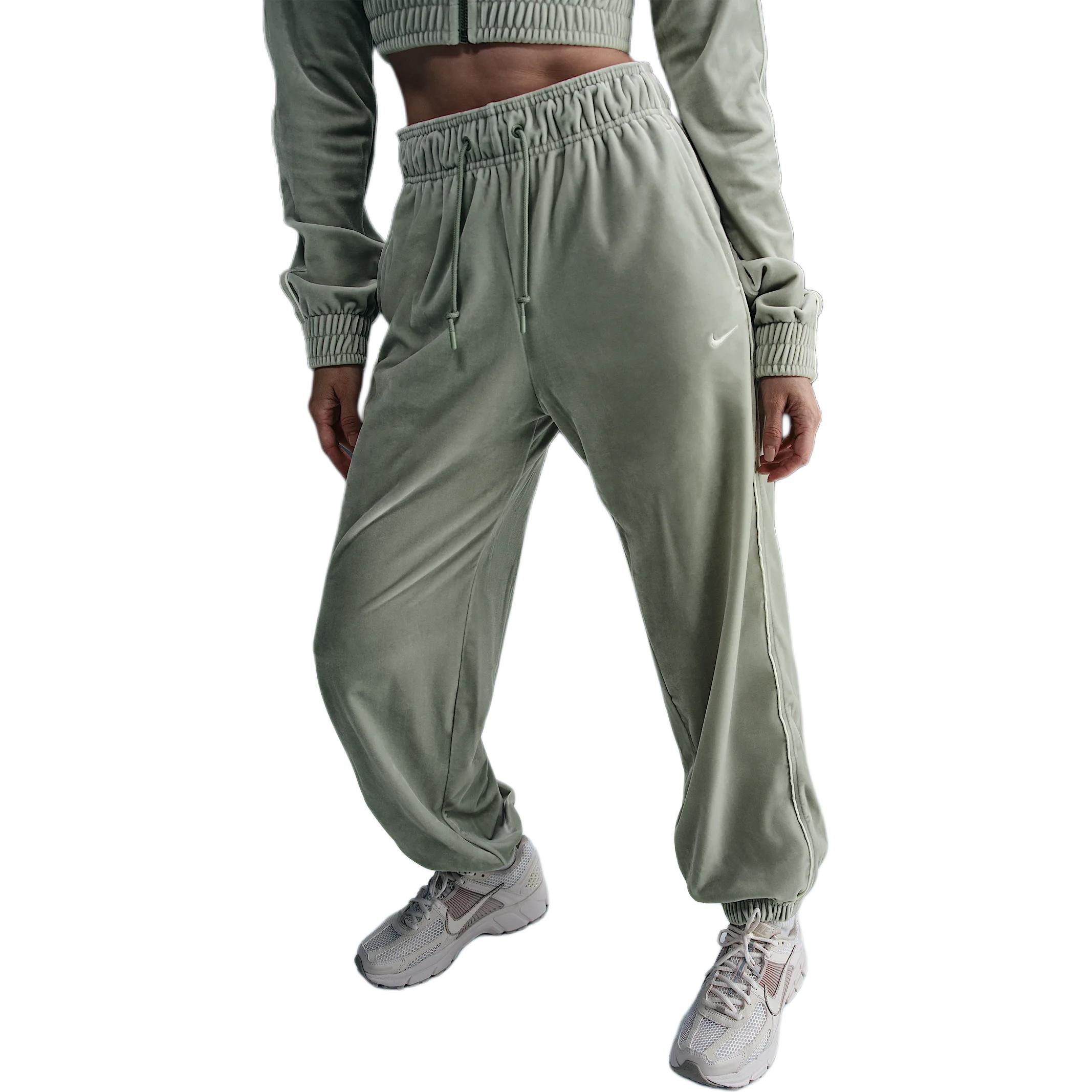 Женские штаны Nike спортивные (оливковые)