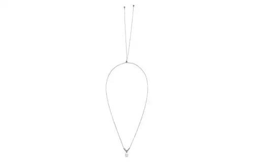 Bottega Veneta Metal Necklaces Women's Silver